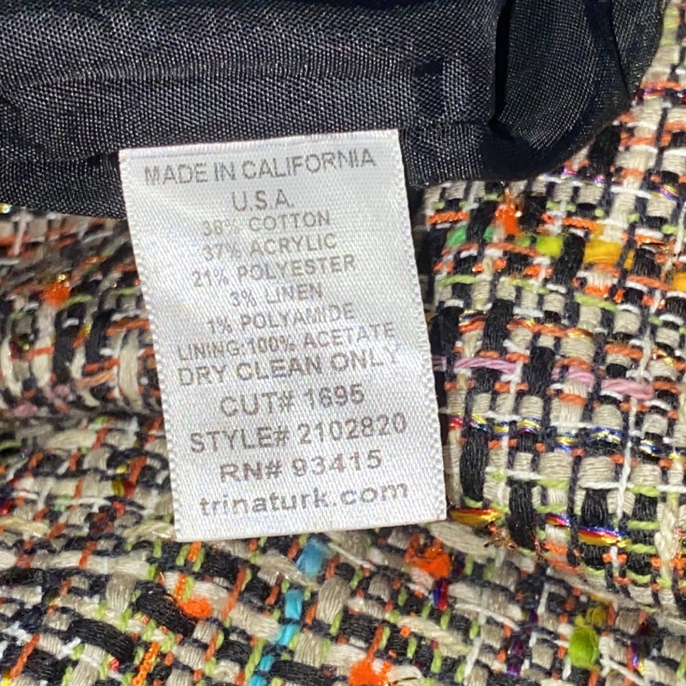 Trina Turk Tweed Preppy Midi Skirt - Picture 6 of 9